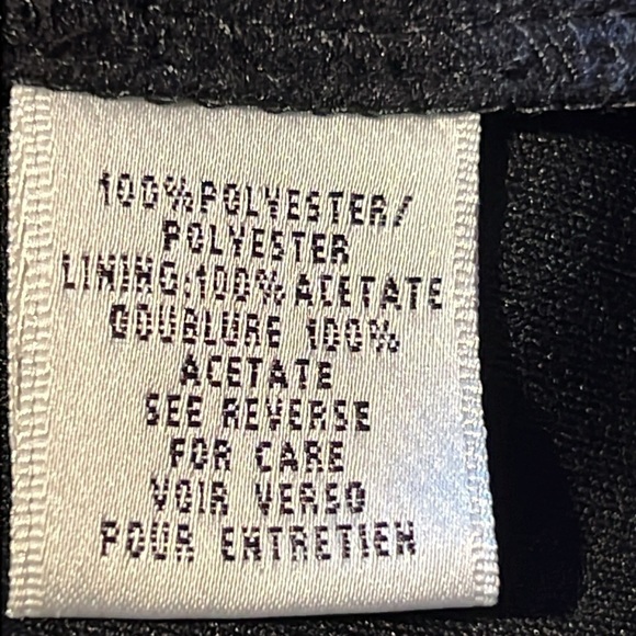 Talbots Womens Black Fleeced Winter Dress Minimalist Size XL - Picture 12 of 16